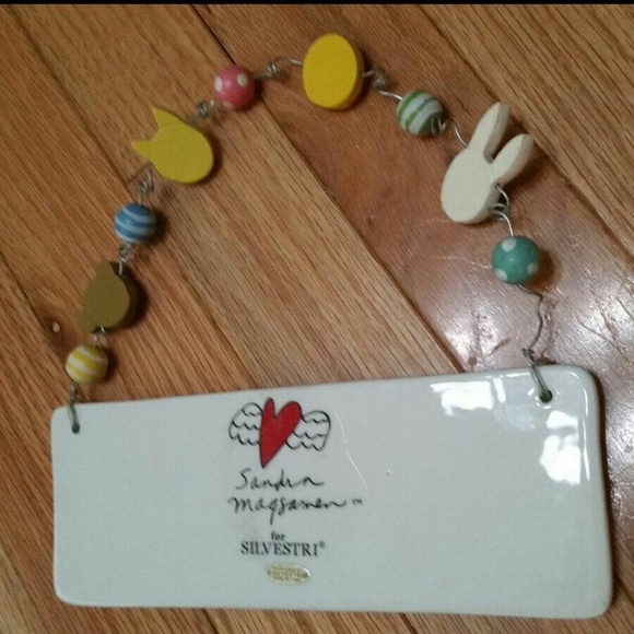 Sandra Magsamen Decorative Plaque EUC - Picture 2 of 3